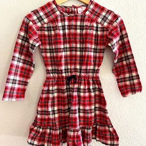 Hanna Anderson Flannel Dress size 130